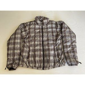 The North Face Plaid Puffer Coat